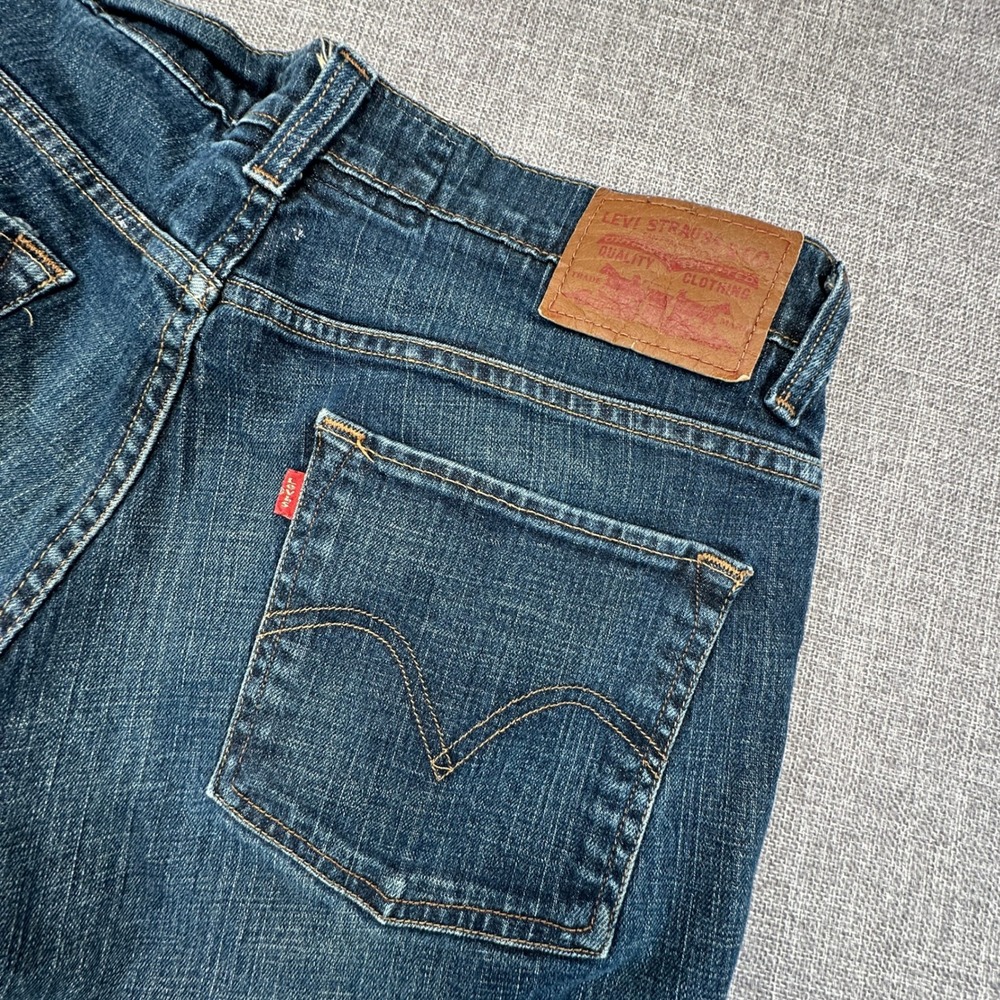 Vintage Y2K Levi's 511 Skinny Jeans Mens 36x34 (Fits as 34x36) Dark Wash Stretch